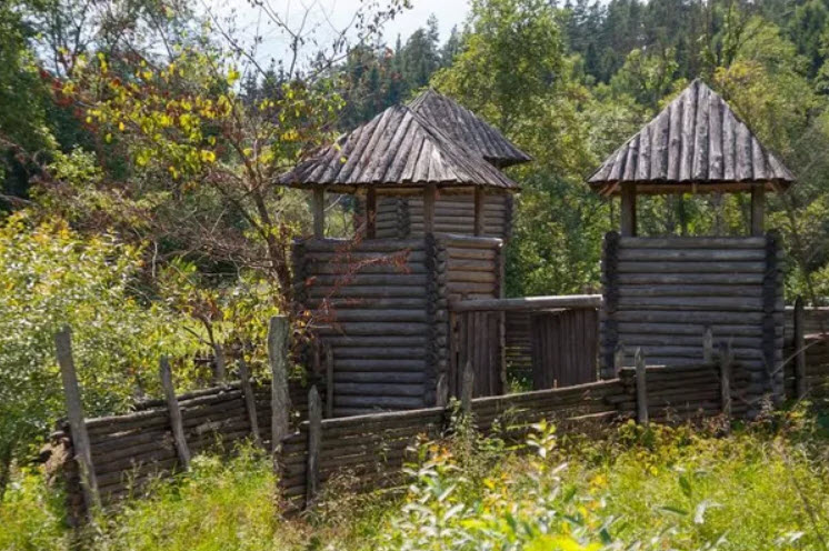 Tērvete Wooden Castle, Latvia
